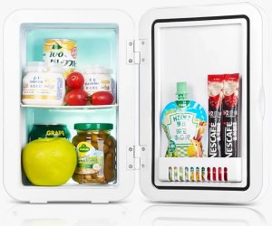 Mini lodówka przenośna XO CZ002 złota 2