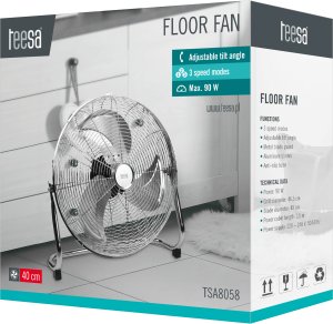 Wentylator podłogowy TEESA 40cm 7