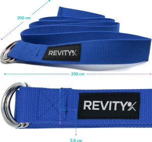Revity Pasek do ćwiczeń jogi i pilatesu 200 x 3.8 cm 3