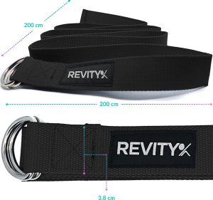 Pasek do ćwiczeń jogi i pilatesu Revity 200 x 3.8 cm 4