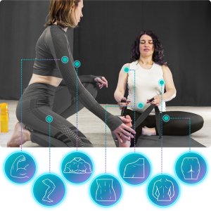 Pasek do ćwiczeń jogi i pilatesu Revity 200 x 3.8 cm 5