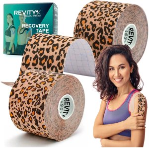 Taśma kinezjologiczna Revity kinesiology tape 5 cm x 5 m plastry medyczne 1 szt. 1