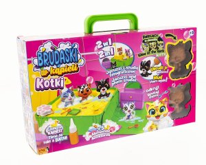 Figurki Brudaski w kšpieli Kotki Zestaw Jacuzzi 1