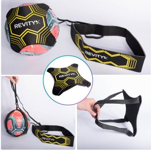 Trenażer do piłki nożnej regulowany pas treningowy Revity Football Trainer 11