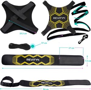 Trenażer do piłki nożnej regulowany pas treningowy Revity Football Trainer 9
