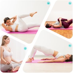 Mata treningowa do jogi ćwiczeń fitness pilatesu Revity 183 cm x 61 cm x 6 mm 10