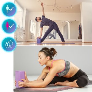 Klocki kostki bloki do jogi Revity 23 x 15 x 7.5 cm 2 szt. 11