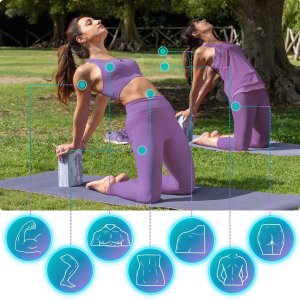 Klocki kostki bloki do jogi Revity 23 x 15 x 7.5 cm 2 szt. 5