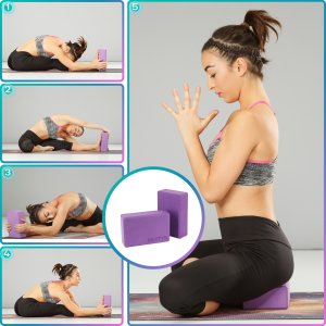 Klocki kostki bloki do jogi Revity 23 x 15 x 7.5 cm 2 szt. 9