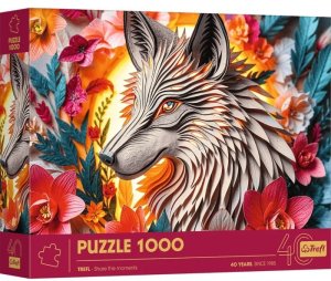 Puzzle 1000 elementów 40-lecie Paper Art Wilk 1
