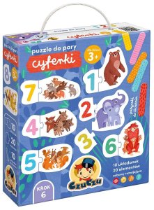 Puzzle do pary - Cyferki 1