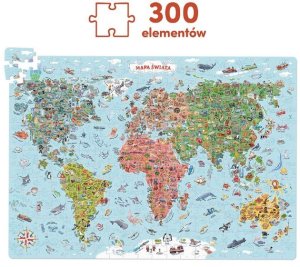 Czuczu Puzzle odkrywcy - Mapa świata 300 elementów 3