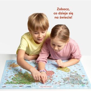 Czuczu Puzzle odkrywcy - Mapa świata 300 elementów 7