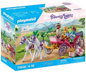 Figurka Playmobil Zestaw z figurkami Princess Magic Przejażdżka z parą książęcą 2