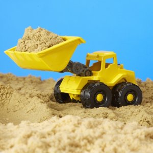 Masa plastyczna Wonder Factory Never Dry Sand Trucks, Koparka 11