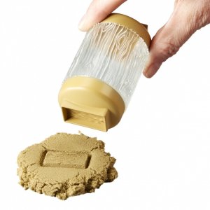 Masa plastyczna Wonder Factory Never Dry Sand Trucks, Koparka 3