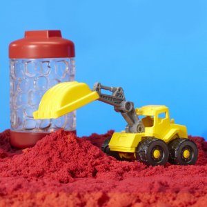 Masa plastyczna Wonder Factory Never Dry Sand Trucks, Koparka 9
