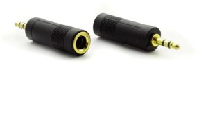 Adapter JACK (wtyk 3.5 mm / gniazdo 6.3 mm), LX4019G 1