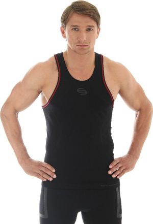 Brubeck Koszulka męska Fitness na ramiączkach czarna r. XXL (TA10070) 1