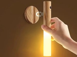 Kinkiet Verk Lampka lampa led ciepła kinkiet z czujnikiem ruchu naścienny na magnes 7