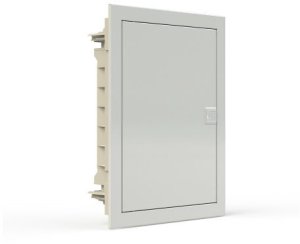 PLASTIKOWA OBUDOWA INSTALACYJNA Z DRZWIAMI METALOWYMI, PODTYNK., IP40, 1 RZĄD, 12 MODUŁÓW Noark PMF 12 107101 1
