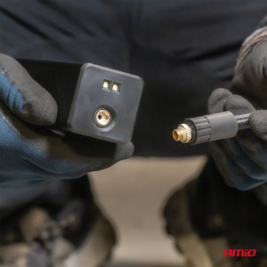 Kompresor samochodowy z wyświetlaczem LED 12V 100W AMIO-04376 4