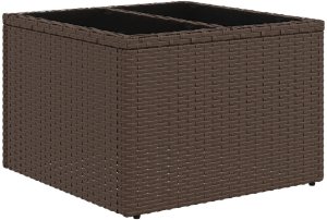 vidaXL 8-Częściowy Zestaw Sof Ogrodowych z Poduszkami Brązowy Poli Rattan 6