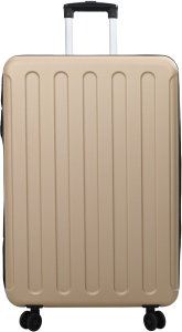 vidaXL Składana walizka  twarda powłoka 28'' Szampan 50x30x76 cm ABS 1