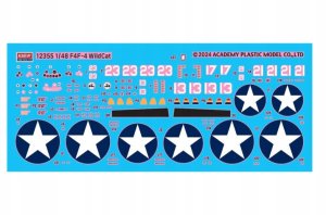 Model plastikowy USN F4F-4 Wildcat Battle of Midway 1/48 3