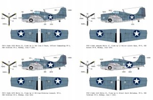 Model plastikowy USN F4F-4 Wildcat Battle of Midway 1/48 4