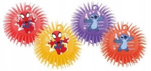 Piłka kudłata Mix Spidey i Stitch, 3 l+ 1