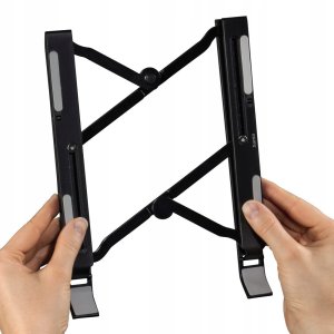 Podstawka składana pod laptopa light 15,6 cala czarna 5