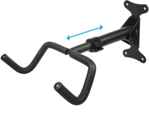 Rowerowy uchwyt cienny poziomy stal max. obcišżenie 30kg Maclean MC-431 2