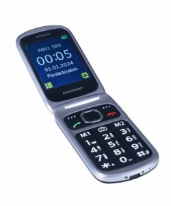 Telefon komórkowy z klapkš dla seniorów MT-184 BRUNO 4G 1