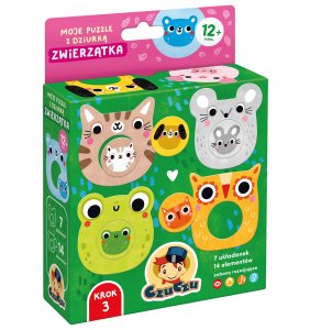 Układanka Moje puzzle z dziurkš - Zwierzštka 1