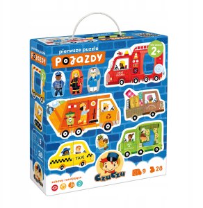 Układanka Pierwsze puzzle - Pojazdy 1