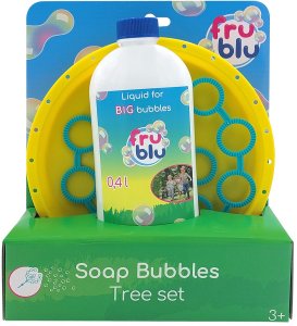 Zestaw do baniek Fru Blu Drzewko + płyn 0,4l 2