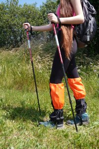 Kije Trekkingowe do Nordic Walking Składane Regulowane KUBISPORT 65-135 cm 2