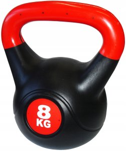 Kettlebell Hantel Obciążenie Odważnik Do Ćwiczeń Treningu KUBISPORT 8 kg 1