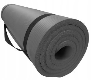 Mata do Ćwiczeń Jogi Piankowa Gimnastyczna KUBISPORT 183 x 60 x 1,2 cm 1
