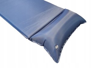 Materac Mata Karimata Turystyczna Lekka Nadmuchiwana z Poduszką KUBISPORT 186x53 cm 3