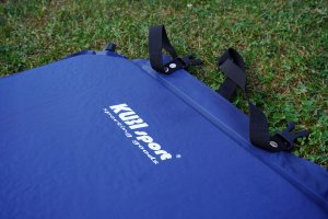 Materac Mata Karimata Turystyczna Lekka Nadmuchiwana z Poduszką KUBISPORT 186x53 cm 7