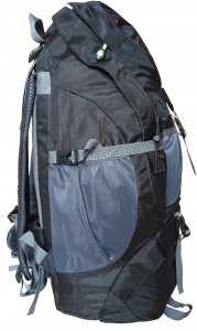 Plecak Turystyczny do Wędrówek Damski Męski Czarny Pojemny KUBISPORT 50 L 3