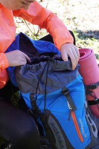 Plecak Turystyczny do Wędrówek Damski Męski Niebieski Pojemny KUBISPORT 60L 7