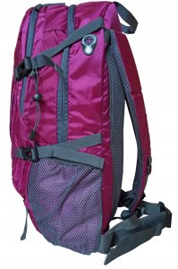 Plecak Turystyczny Sportowy Damski Duży Różowy Solidny KUBISPORT 40 L 5