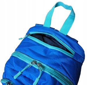 Plecak Turystyczny Sportowy Damski Męski Duży Niebieski KUBISPORT 35 L 6