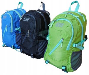 Plecak Turystyczny Sportowy Damski Męski Duży Niebieski KUBISPORT 35 L 9