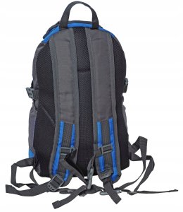 Plecak Turystyczny Sportowy Damski Męski Duży Niebieski Solidny KUBISPORT 20L 4