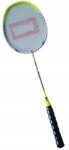 Rakieta do Gry w Badmintona Aluminiowa Wyczynowa KUBISPORT 1