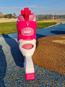 Rolki dla Dzieci Dziecięce Regulowane Różowe Solidne KUBISPORT r. 31-34 6